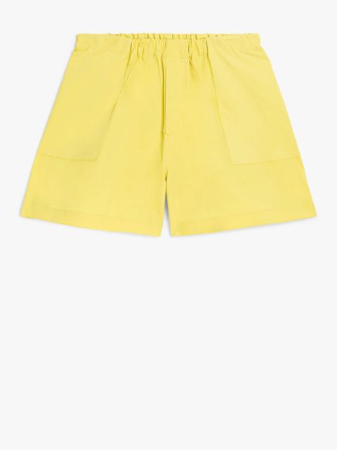 PLAIN CAPTAIN YELLOW ECO DRY SHORTS