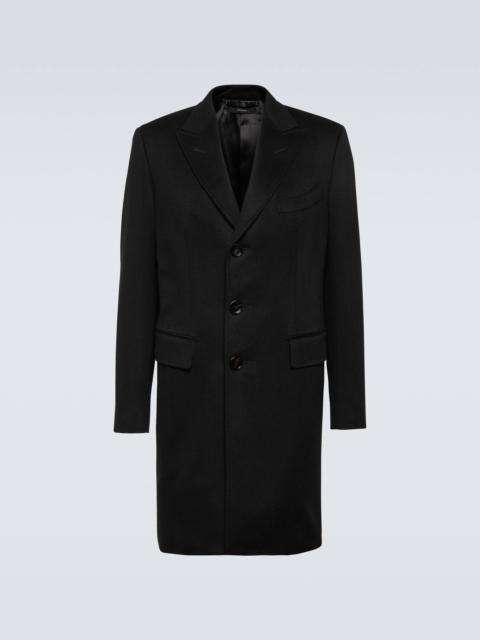 Cashmere overcoat