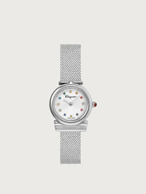 FERRAGAMO GANCINI STONES WATCH