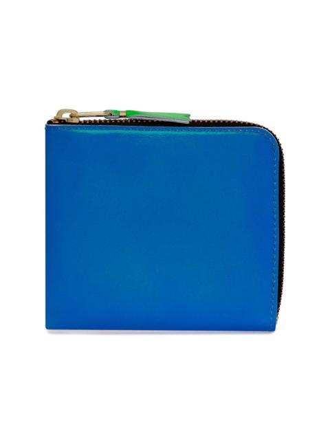 Comme Des Garçons Comme des Garcons SA3100SF Super Fluo Wallet Blue