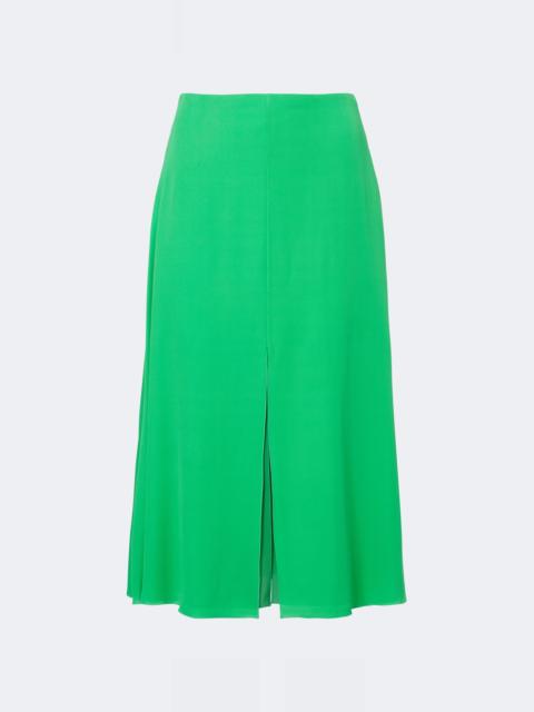 Valentino Silk georgette midi skirt