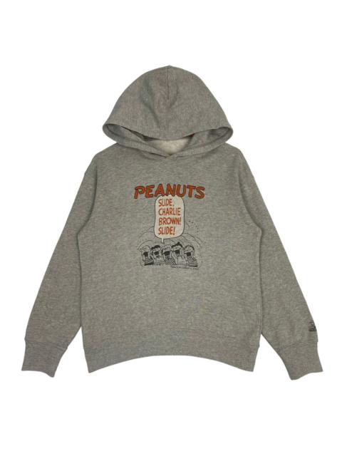 Other brands Kaws × Peanuts × Uniqlo - Vintage Peanuts Hoodie Gray | "Slide, Charlie Brown! Slide