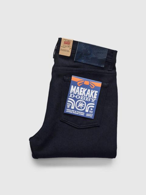 Naked & Famous "Maekake Dobby" 12.2oz Indigo Dobby - Weird Guy Fit