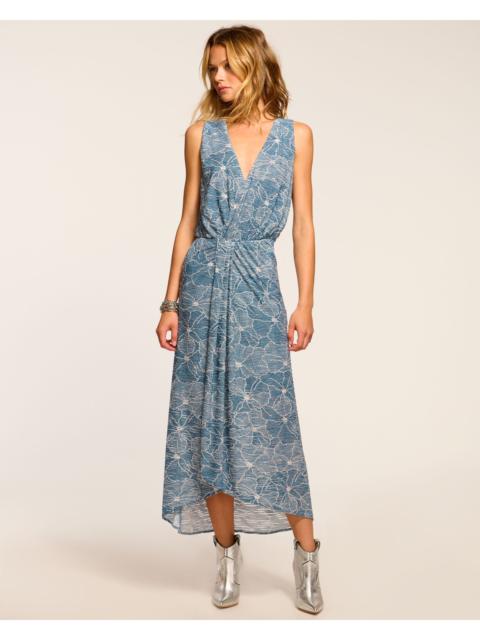RAMY BROOK Yuka V-Neck Midi Dress