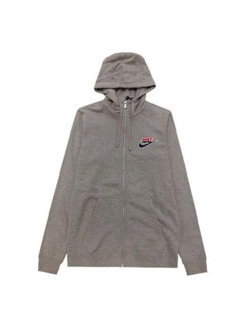 Nike Nike Athleisure Casual Sports Knit Zipper Gray CJ9448-063