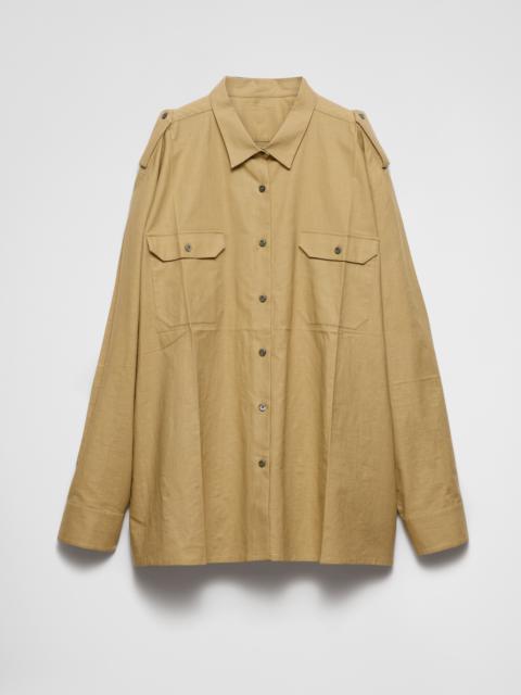 Prada Oversized cotton shirt