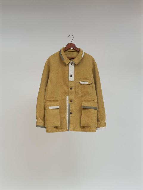 Nigel Cabourn Work Jacket Repair Finish in Khaki