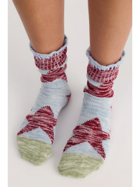 FREE PEOPLE Crafty Stars Socks