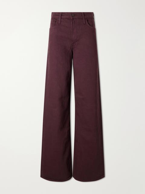 MOTHER The Rerun High-rise Wide-leg Jeans