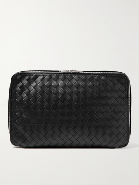 Bottega Veneta Intrecciato Leather Shirt Holder