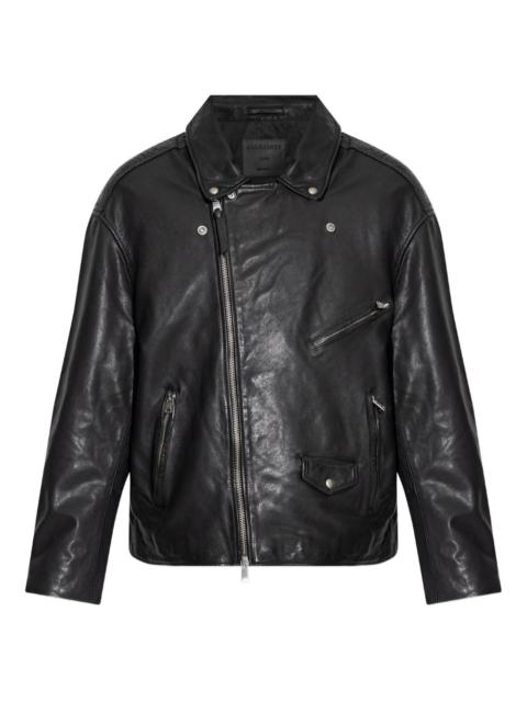 ALLSAINTS zip-up biker jacket
