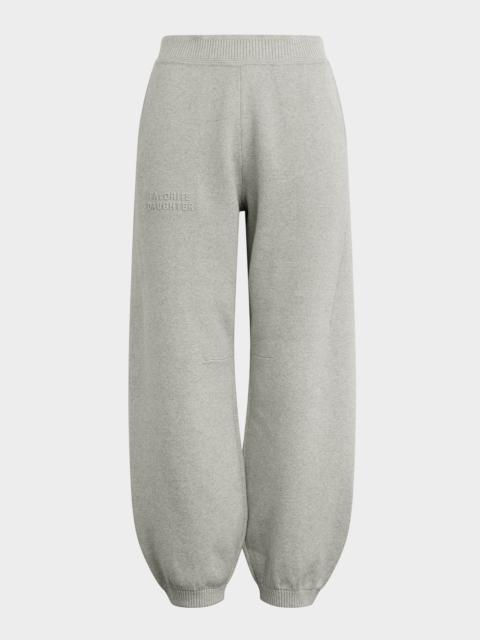 Favorite Daughter The Fatigue Sisters Barrel-Leg Joggers