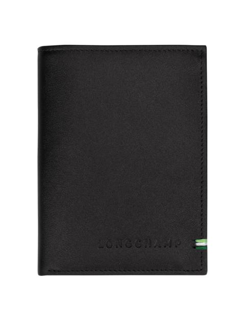 Longchamp Longchamp sur Seine Wallet Black - Leather