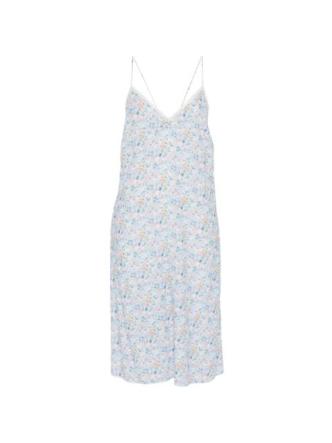 N°21 floral print slip dress