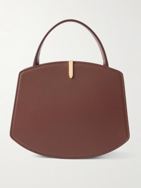 SAVETTE Florence Mini Embellished Leather Tote