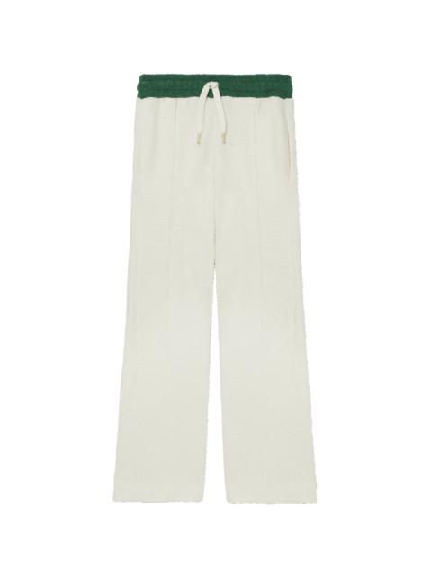 CASABLANCA Off-White Cashmere Colour Block Sweatpants