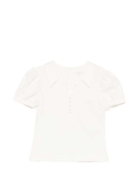 SHUSHU/TONG puff-sleeve blouse