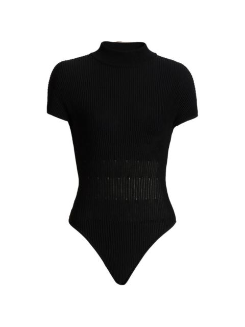 Balmain ribbed knit bodysuit