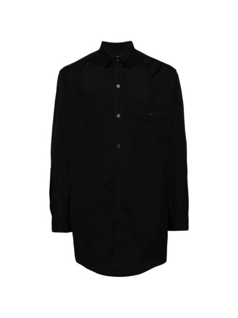 broad triple-collar shirt