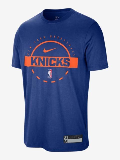 New York Knicks Authentics Men's Nike Dri-FIT NBA Practice T-Shirt