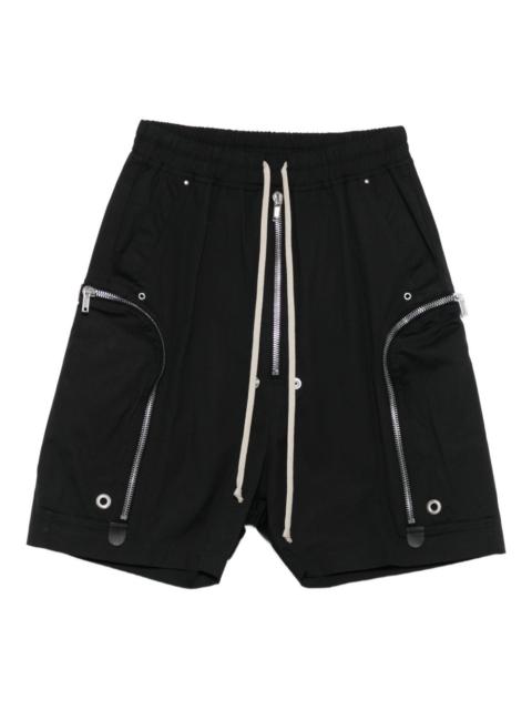 Rick Owens zip-detail short