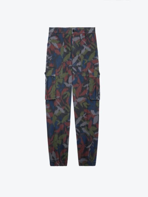 Marine Serre Marine Serre Regenerated Camo Cargo Pants 'Dark
