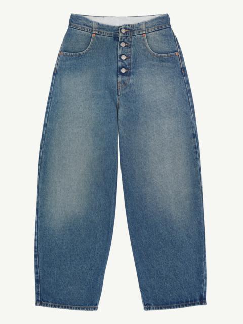MM6 Maison Margiela Blue Denim Trousers