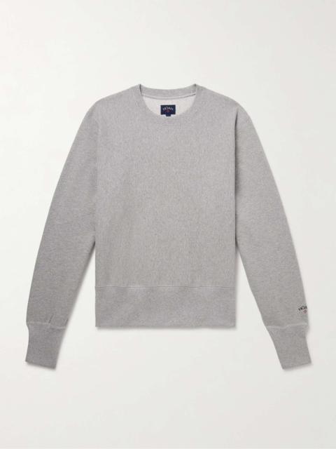 Noah Logo-Embroidered Cotton-Jersey Sweatshirt