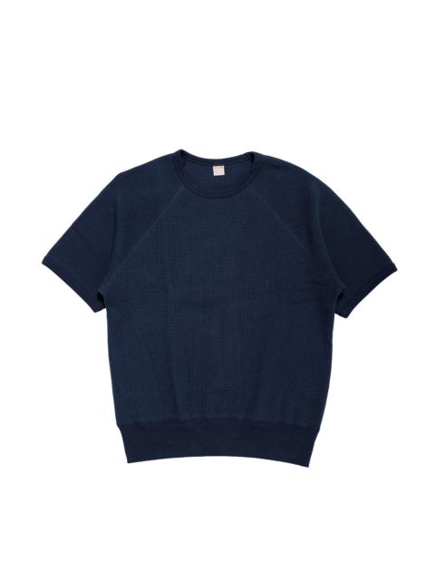 The Real McCoys MC26002 Summer Thermal Tee Navy