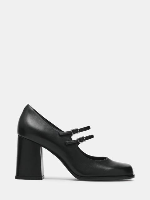 STEVE MADDEN SIGGY BLACK LEATHER