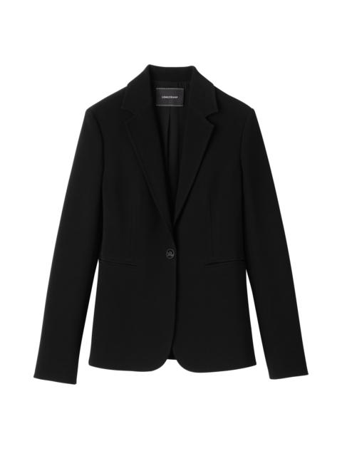 Longchamp Jacket Black - Crepe
