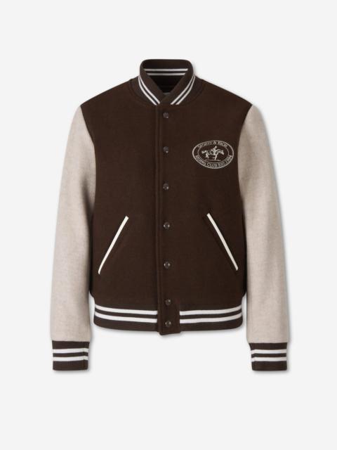 Sporty & Rich WOOL BOMBER JACKET