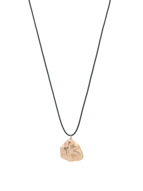 GABRIELA HEARST Locket in Rose Gold with Yellow Sapphire