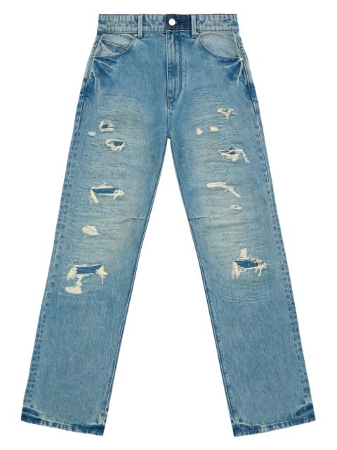 RTA Men's Jonas Distressed Straight Jeans - Frayed Horizon