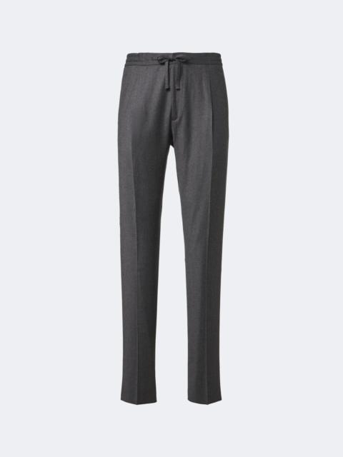 LARDINI Wool and cashmere slim pants