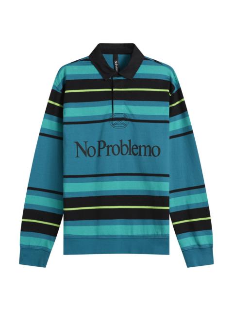 No Problemo No Problemo Striped Rugby Shirt