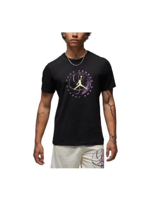 Jordan Air Jordan Dri-Fit Sport Graphic T-Shirts 'Black' DX9602-010