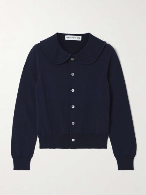 Comme des Garçons GIRL Wool cardigan Navy