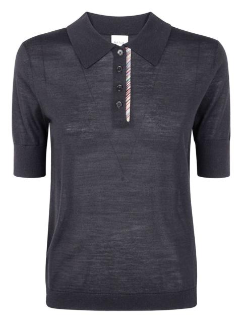 Paul Smith short-sleeve buttoned polo shirt