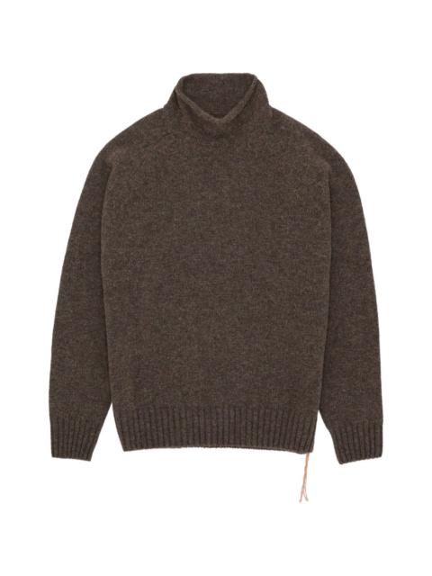 FORTELA roll neck stitch sweater