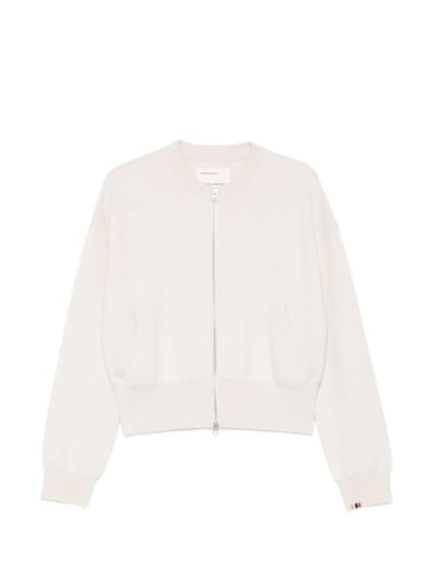 extreme cashmere Xtra Fun zip cashmere cardigan