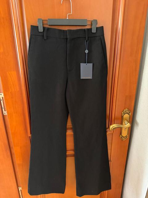 Louis Vuitton Louis Vuitton Black Micro-Flare Trousers