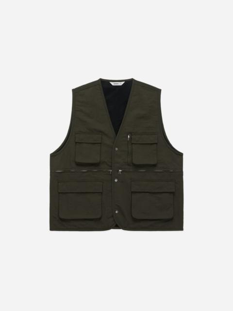 3sixteen Field Vest - Olive Wrinkle Nylon