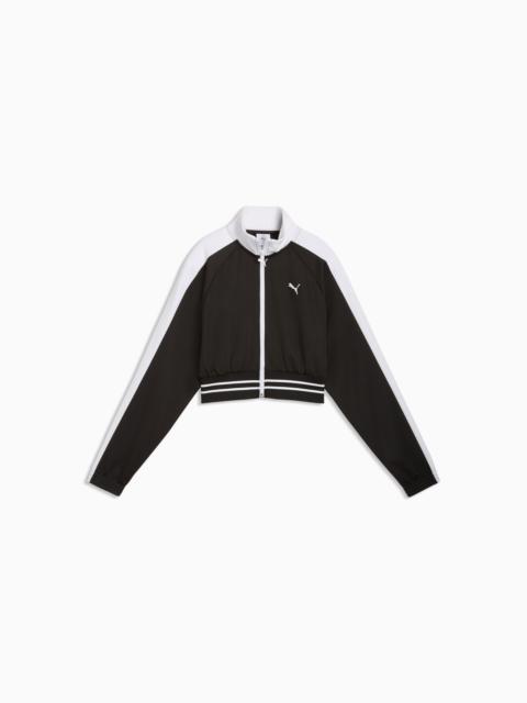 PUMA T7 Women's Cropped Track Jacket