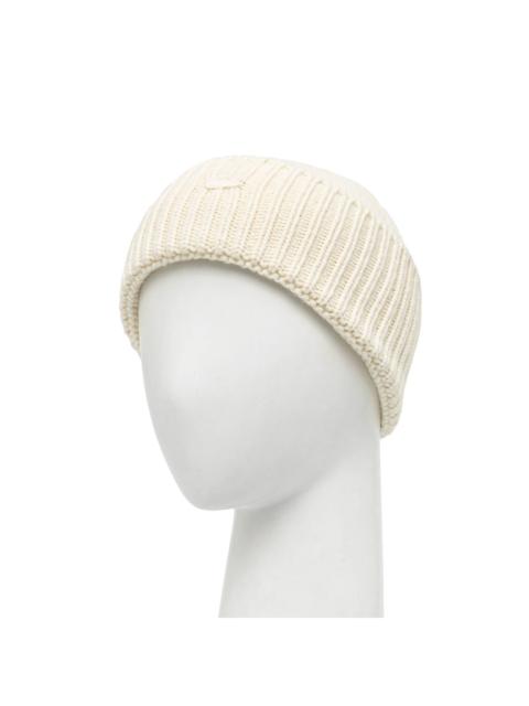 LACOSTE ribbed-knit beanie hat