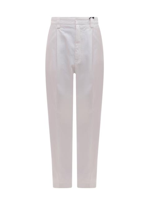 White canvas trouser