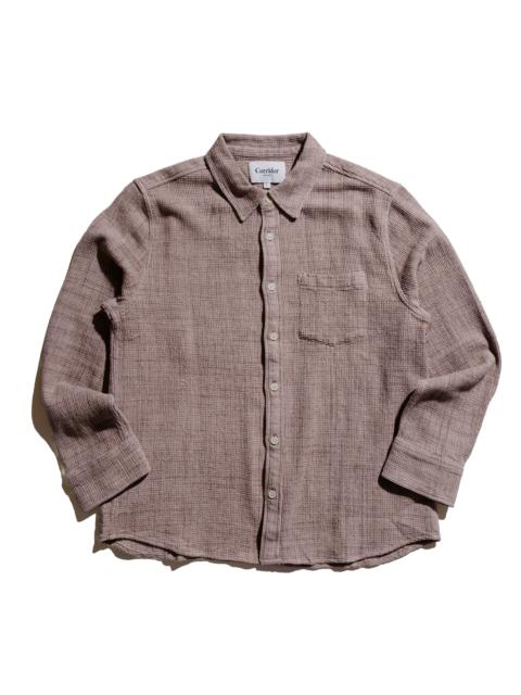 Corridor Pigment Dyed Waffle LS Dusk