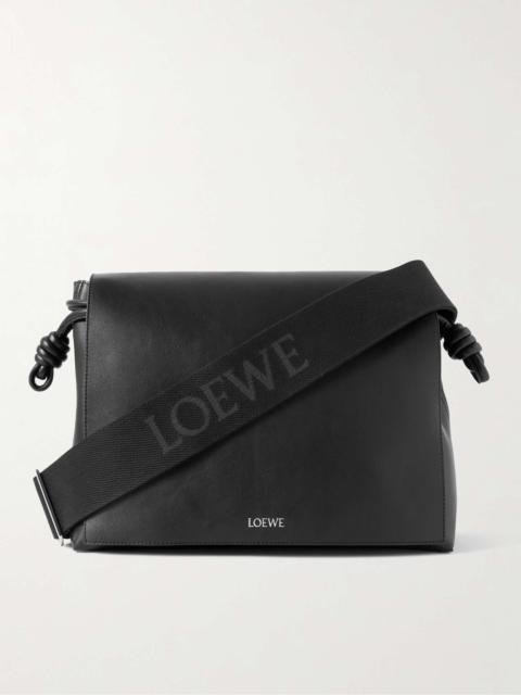 Flamenco Leather Messenger Bag