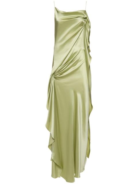 CHRISTOPHER ESBER Cusco draped silk cami dress