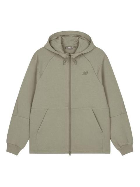 New Balance Classic Hooded Jacket 'Olive Green' 6DD38651-DB